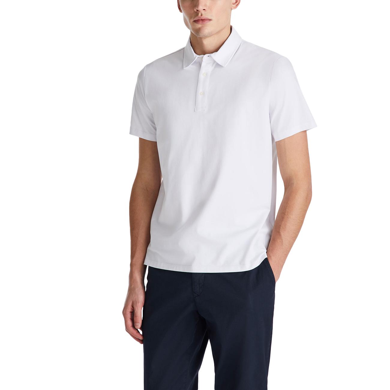 Polo Lipper CN Classica Leggera PEU5514 99012247 BIAOF BIANCO PEUTEREY 