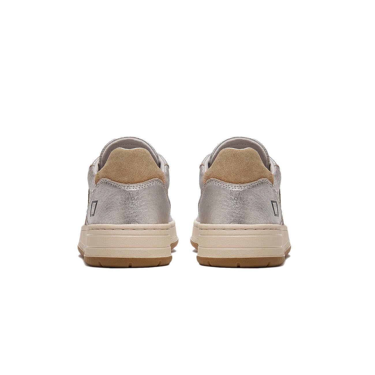 Sneakers Court 2.0 Donna Shiny Silver W381/C2/SH/SL SHINY SILVER D.A.T.E. 