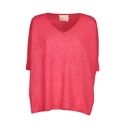 Pull Kate Con Scollo A V Donna Rose Fluo AC122010C ROSEFLUO ABSOLUT CASHMERE 