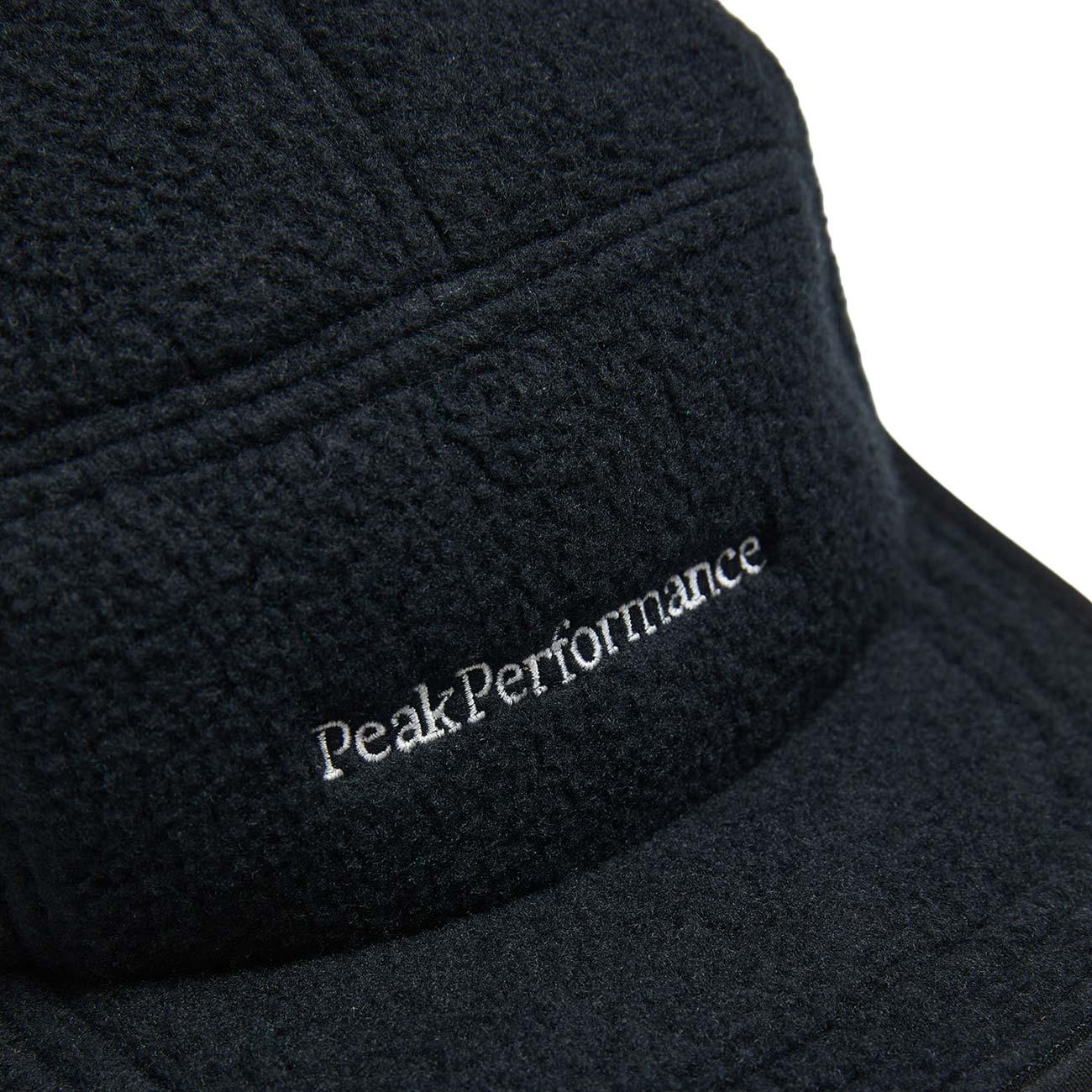 Cappello In Pile Unisex Black G78316 050 BLACK PEAK PERFORMANCE 