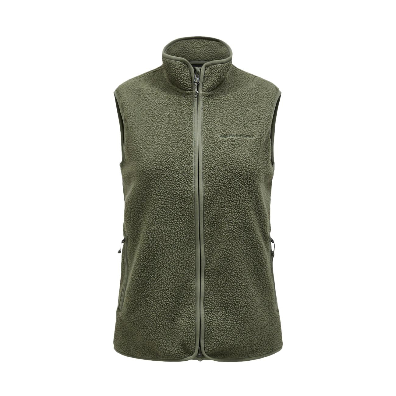 Gilet In Pile Donna Pine Needle G79700 020 PINE NEEDLE PEAK PERFORMANCE 