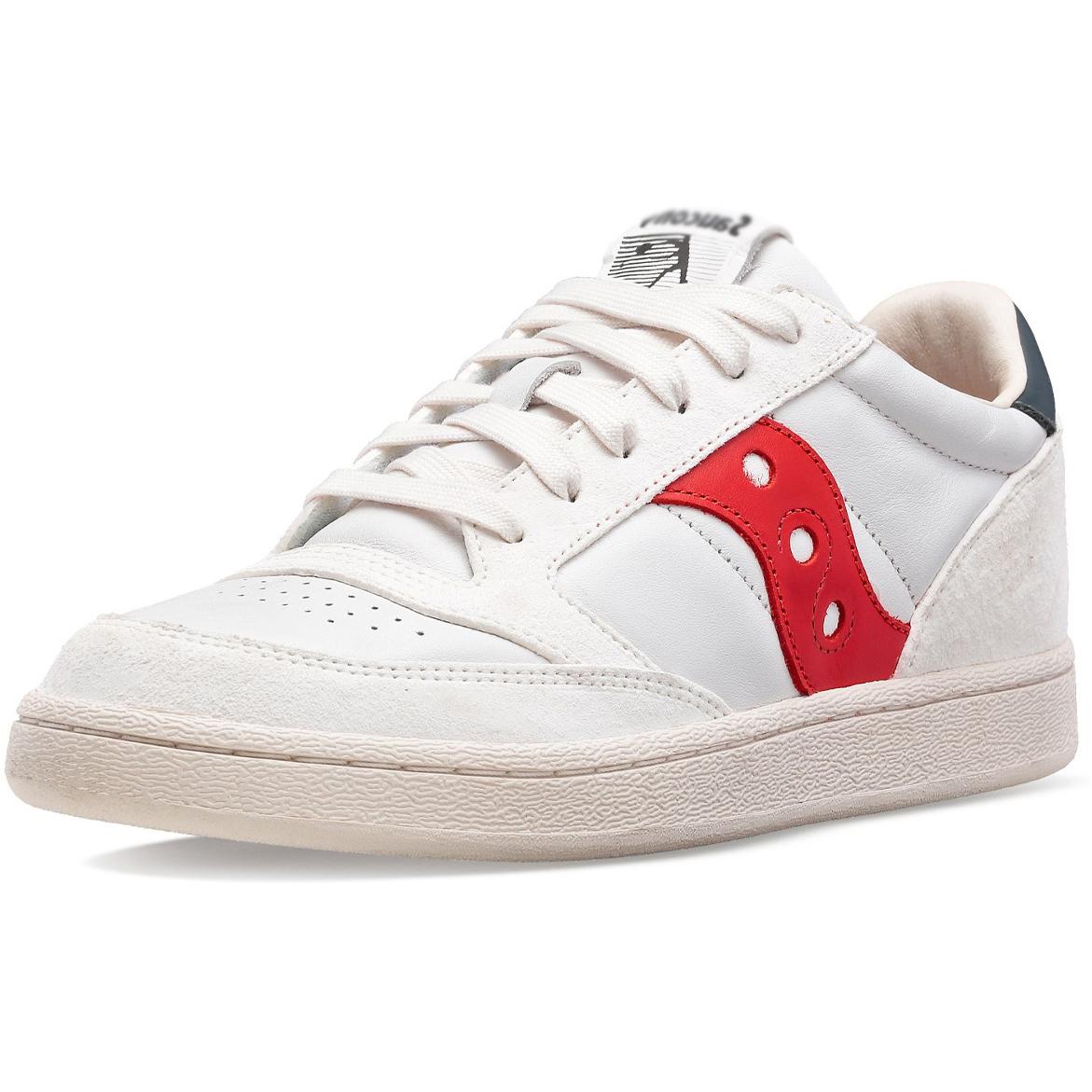 SCARPA JAZZ COURT SAUCONY S70671/4 3 WHITE/RED SAUCONY ORIGINALS 