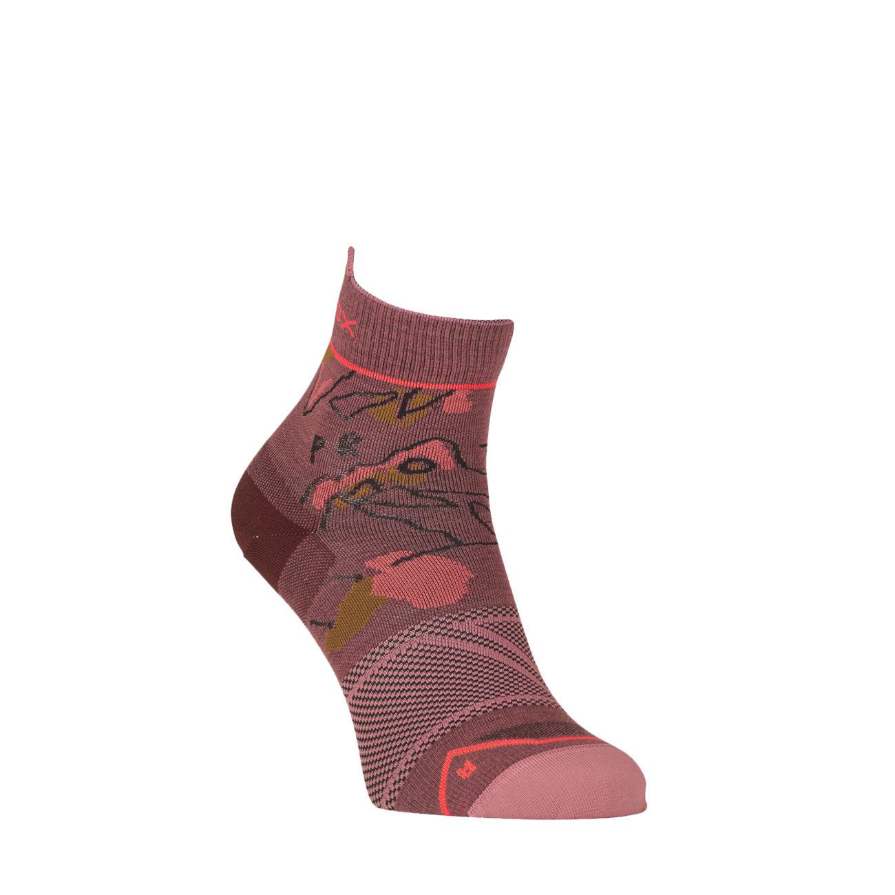CALZE D. ALPINE LIGHT QUARTER SOCKS ORTOVOX 54791 MOUNTAIN ROSE ORTOVOX 