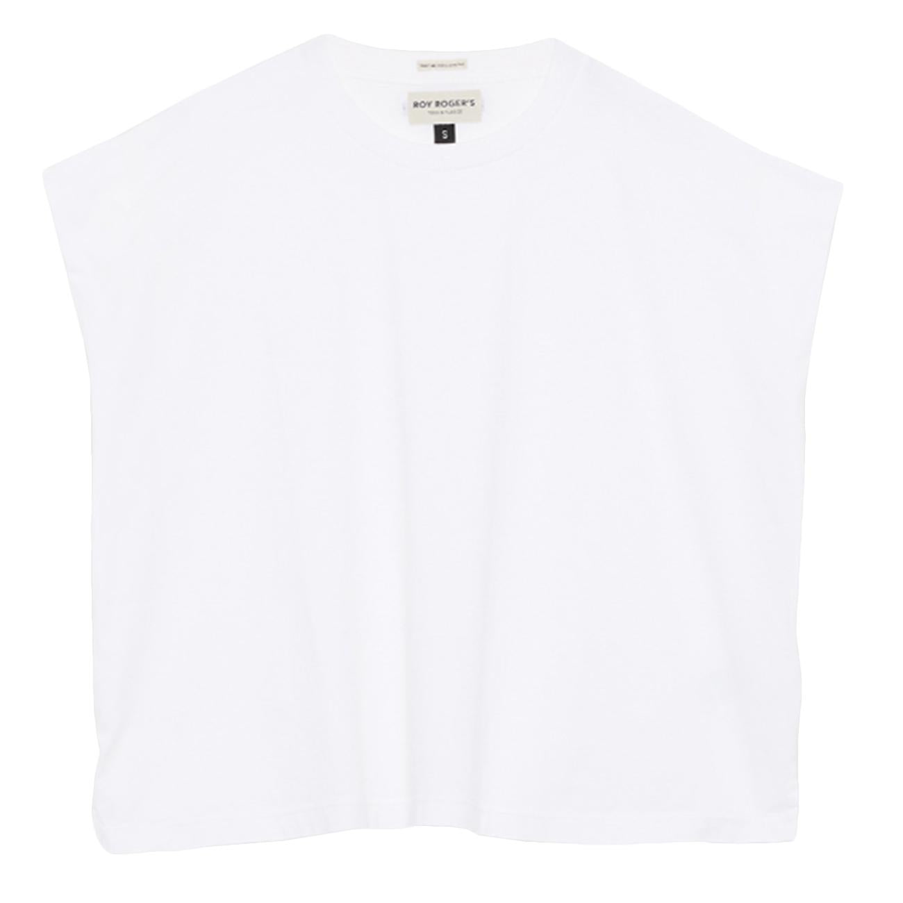 Top In Jersey Dyed RND90308CR230569 C0069 WHITE ROY ROGER'S 