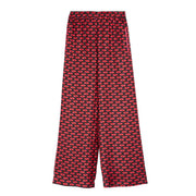 Pantalone Acciuga Donna Cuori ACCIUGA 2351311731600 001 DIS.CUORI MAX MARA WEEKEND 