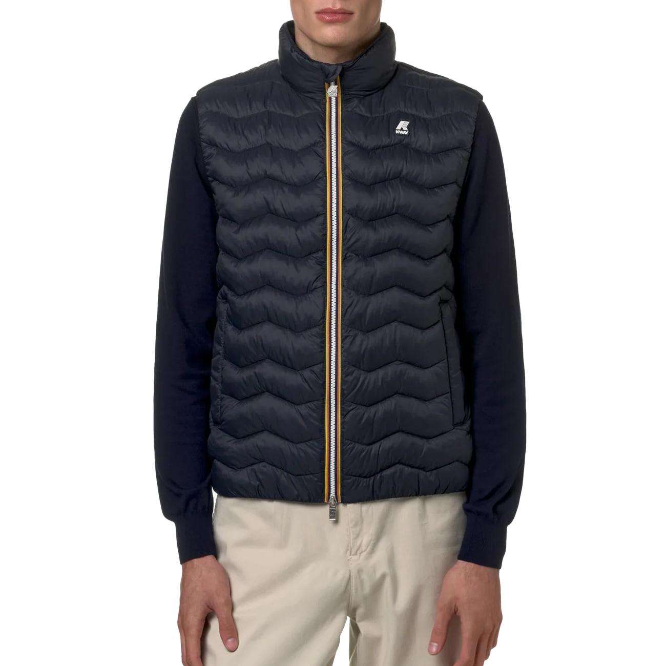 Gilet Valen Uomo Blue Depth K6114RW K89 BLUE DEPTH K-WAY 