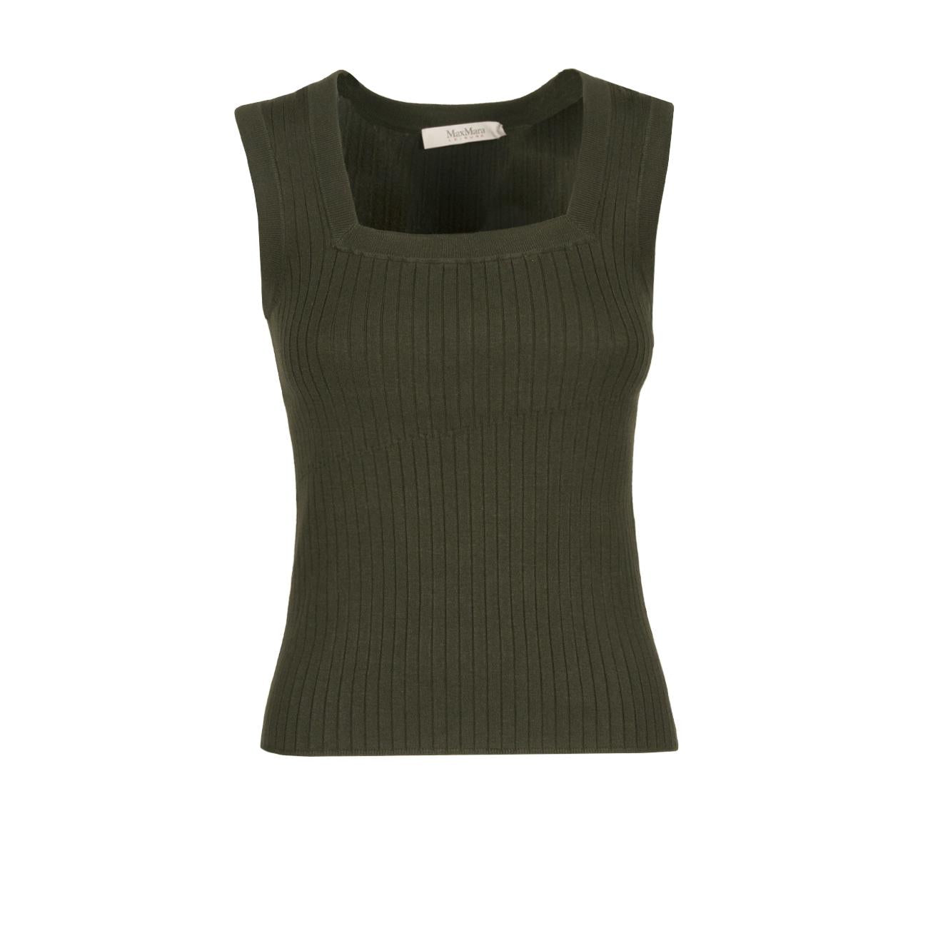 Top Efeso Donna Verde EFESO 2333660434600 004 VERDE MAX MARA LEISURE 