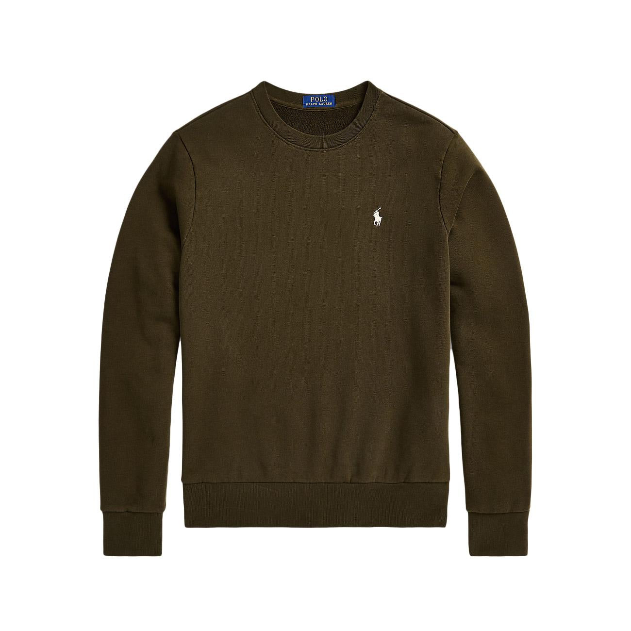 Felpa Girocollo Uomo Dark Loden 710916689 019 DARK LODEN POLO RALPH LAUREN 