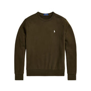 Felpa Girocollo Uomo Dark Loden 710916689 019 DARK LODEN POLO RALPH LAUREN 