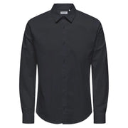 Camicia Stretch Uomo Blu MK793012 BLU MARKUP 