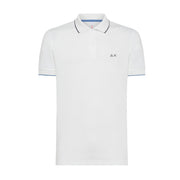 Polo Profili Sul Collo Uomo Bianco A34113 01 BIANCO SUN68 