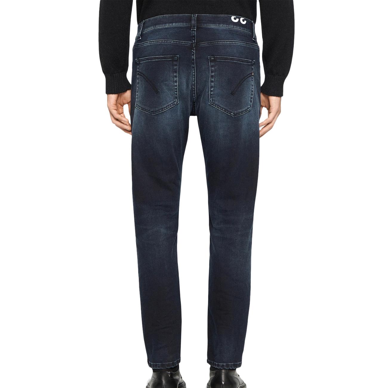 Jeans Dian Carrot UP576 DS0355U HX9 899 BLU BLACK DONDUP 