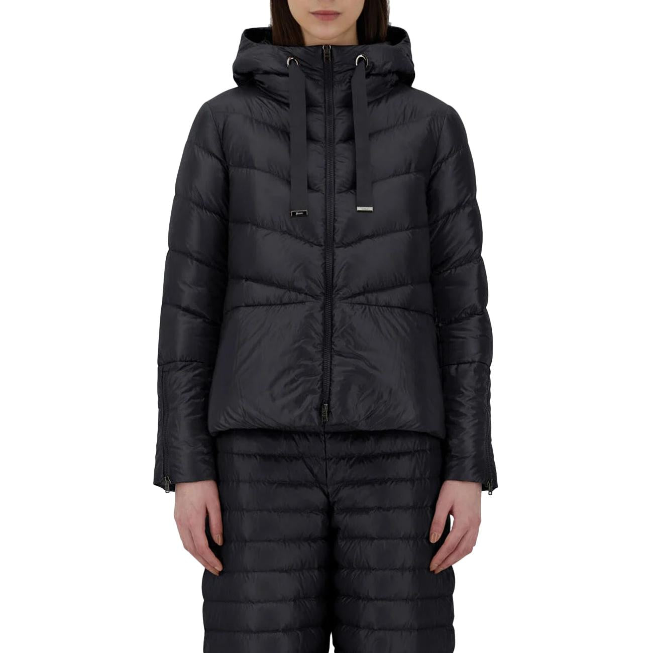 Cappa In Nylon Donna Nero PI001940D12017Z 9300 NERO HERNO 