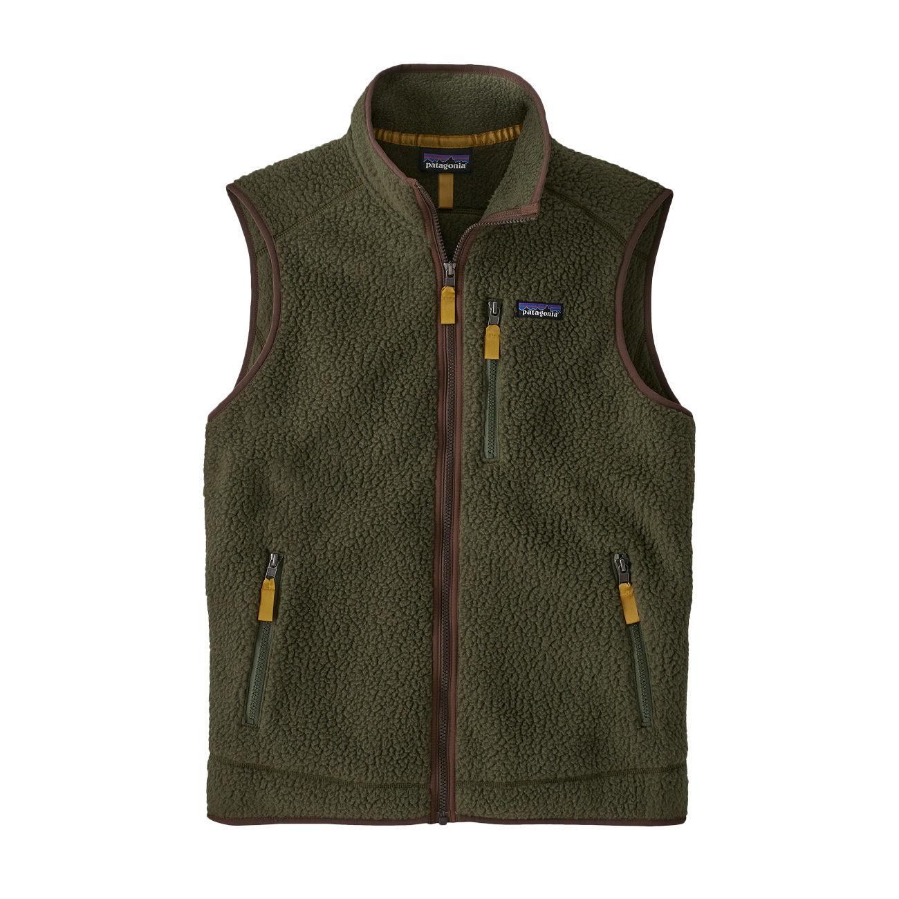 GILET U. M`S RETRO PILE FLEECE VEST PATAGONIA 22821 BSNG BASIN GREEN PATAGONIA 
