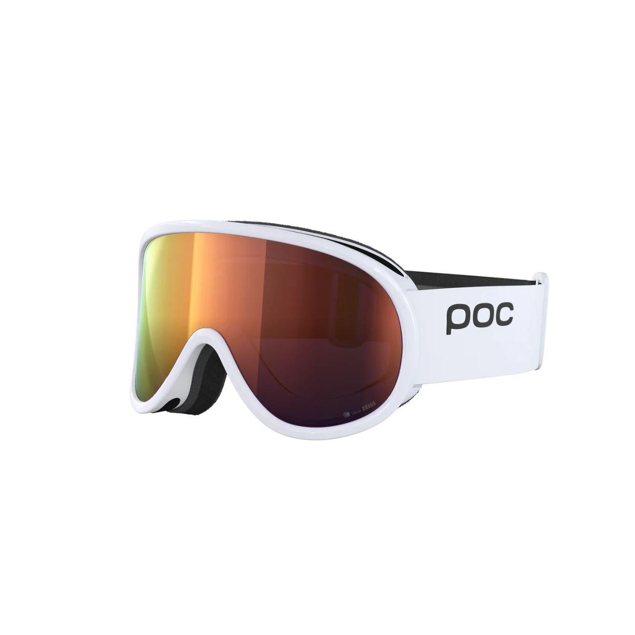 Maschera Da Sci Retina Mid Unisex Hydrogen White Partly Sunny Orange 40872 HYDROGEN WHITE/PARTLY SUNNY O POC 