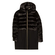 Cappotto In Piuma Panno Misto Lana Bimba Nero PI0064G33600 9300 NERO HERNO 