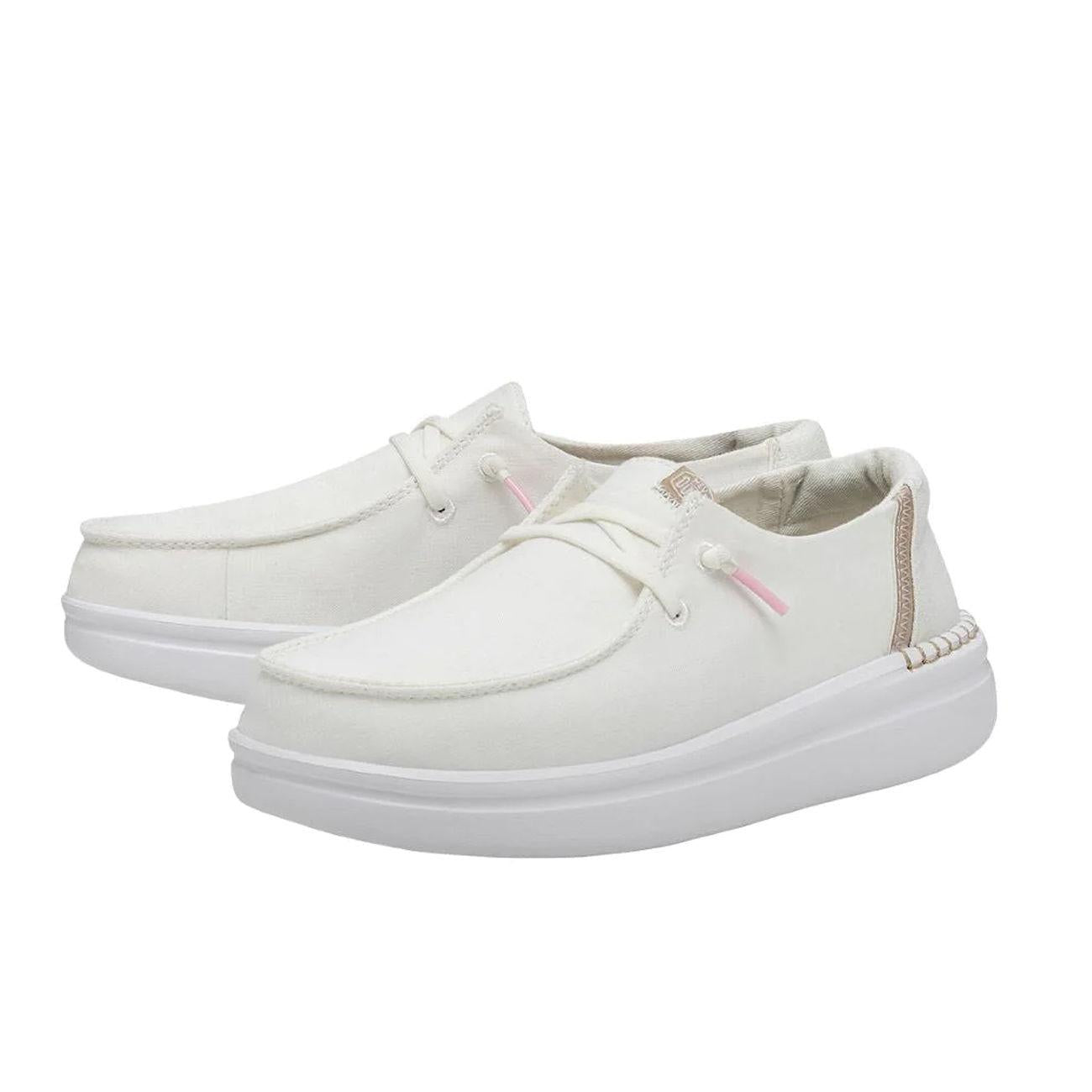 MOCASSINO D. WENDY RISE W HEYDUDE HD.40074 1K8/SPARK WHITE HEY DUDE 