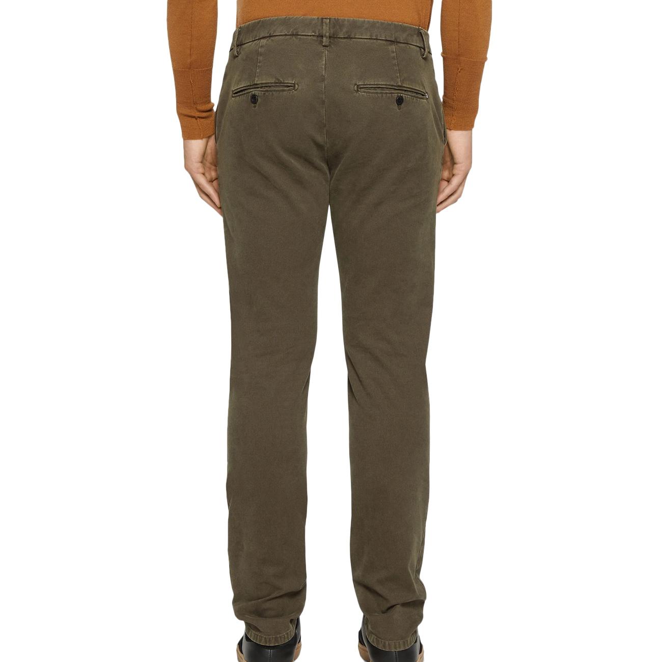 Pantalone Spiritissimo UP166 AS0095X IB4 637 VERDE BOSCO DONDUP 