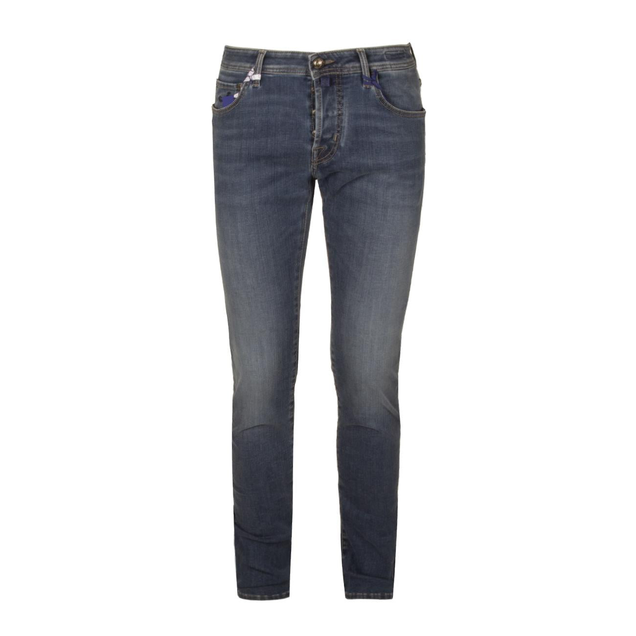 Jeans Nick Slim Fit Uomo Blu UQE0730P3731 647D JACOB COHEN 