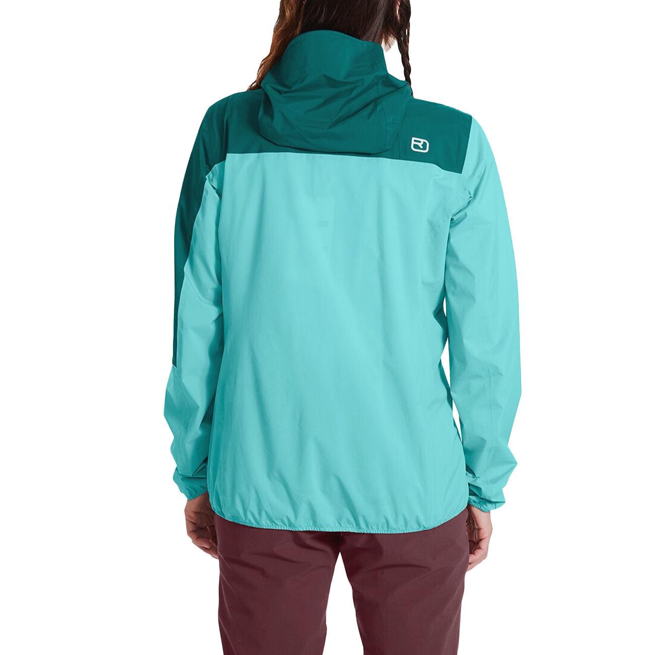 GIACCA D. 2.5L CIVETTA JACKET IMPERMEABILE ORTOVOX 70210 ICE WATERFALL ORTOVOX 