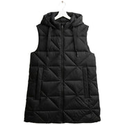 Gilet imbottito con cappuccio FM25W09KS A0951 BLACK FRED MELLO 