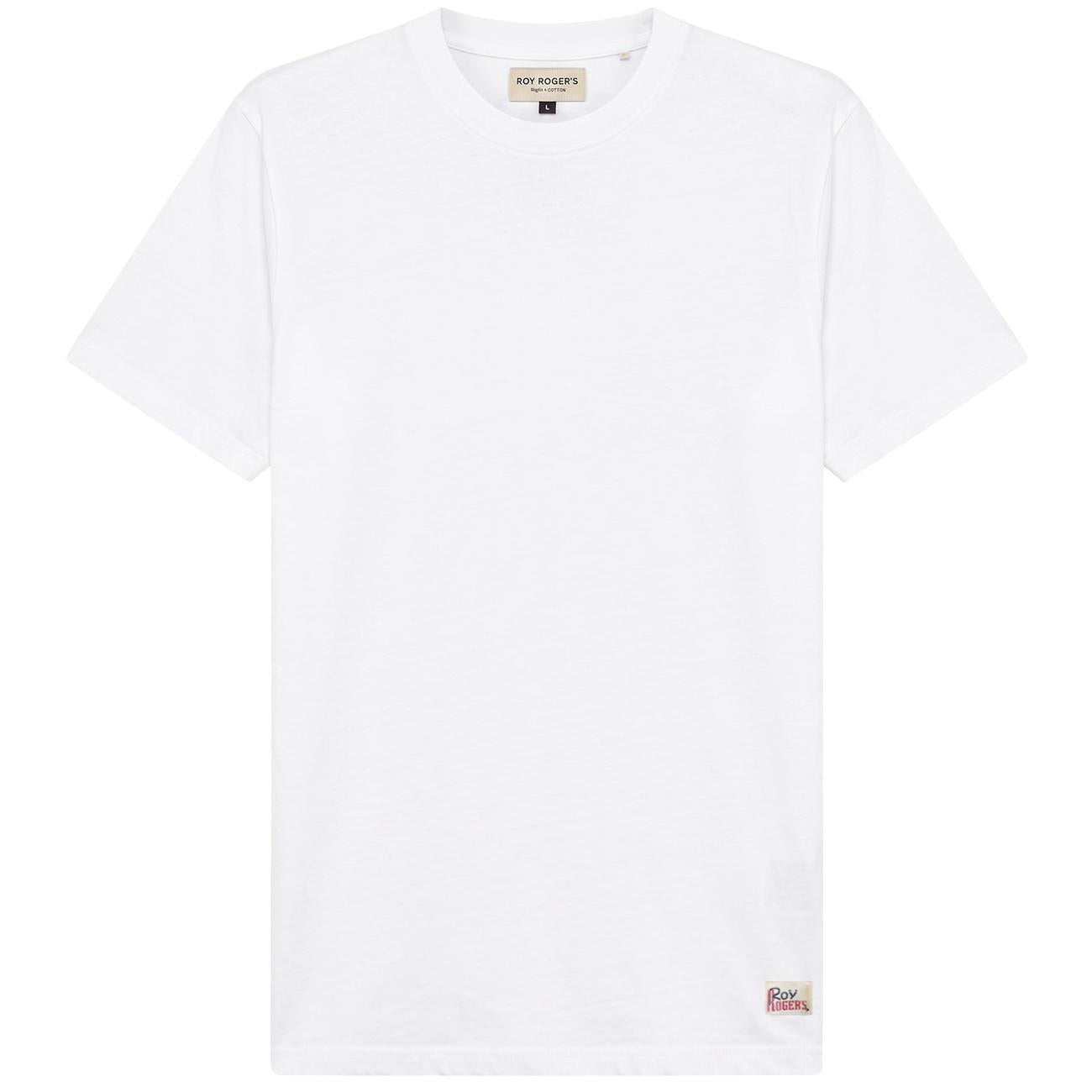 T-shirt In Jersey RRU90049C7480111 C0014 OPTIC WHITE ROY ROGER'S 