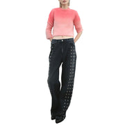 Maglia Girocollo Effetto Sfumato MGKD11045 SALMONE AKEP 