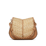 GIANNI CHIARINI Borsa A Spalla Helena Round In Pelle Donna Nature BS9666HGL/PGLF 0422NATURE 