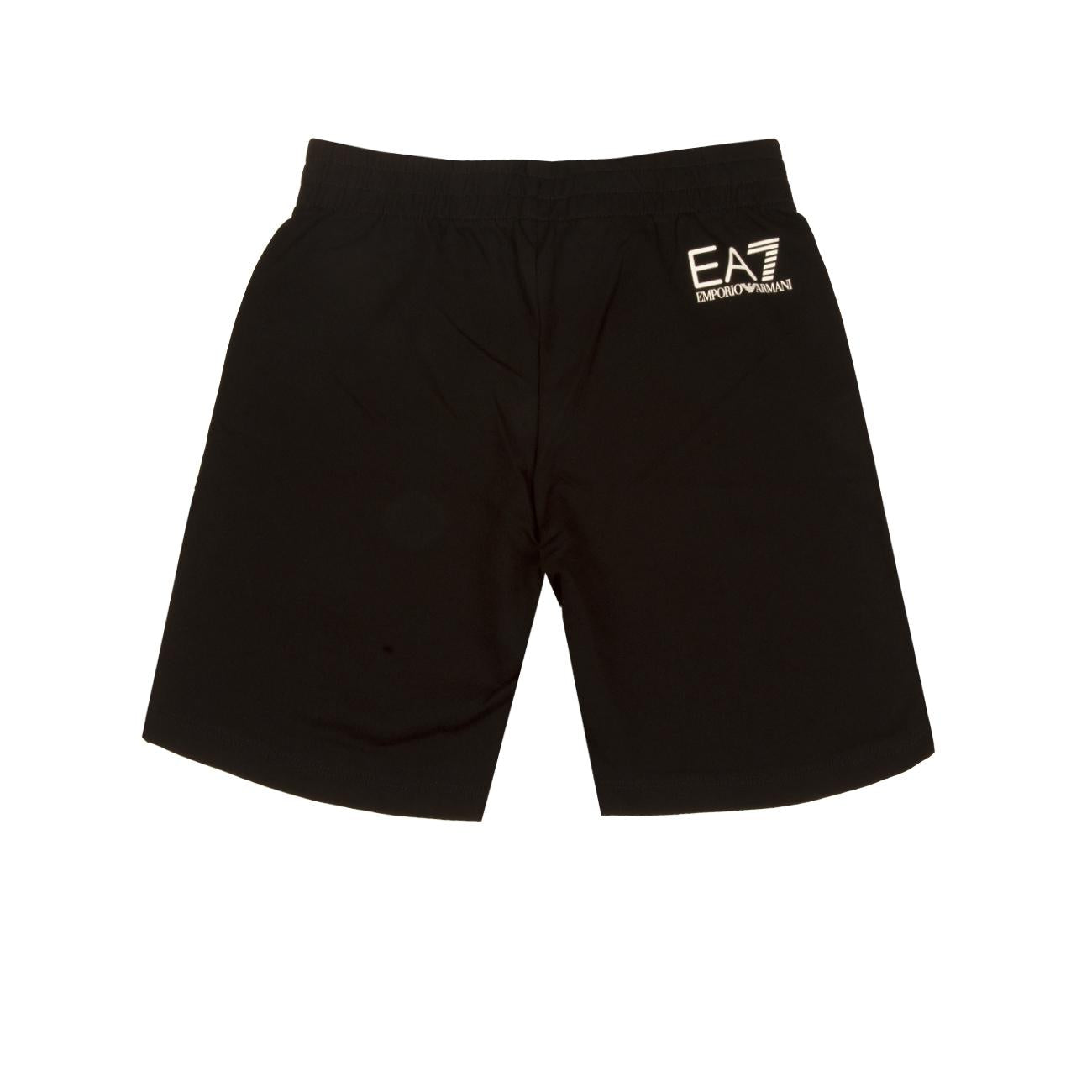 BERMUDA BIMBO COT. C/LOGO EA7 3LBS56BJ05Z 1200BLACK EA7 