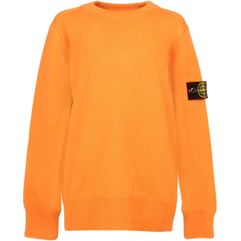Pull In Cotone Kids Orange 502A1 V0032 ORANGE STONE ISLAND 