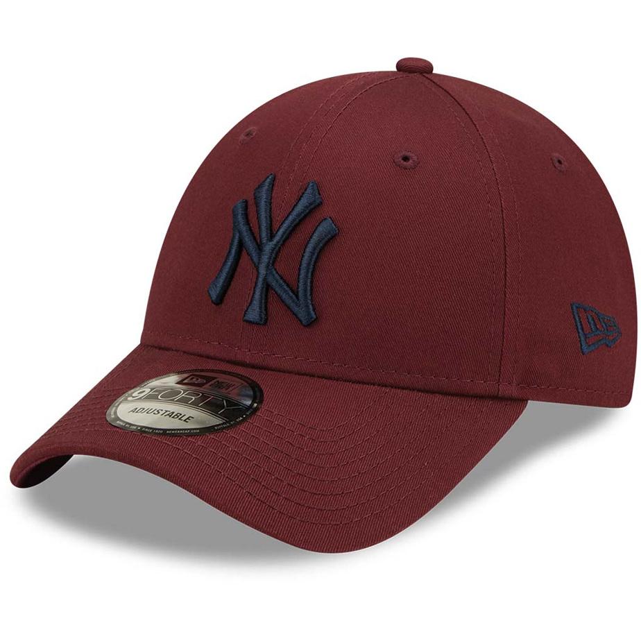 CAPPELLINO U. C/VISIERA LEAGUE ESSENTIAL 9FORTY NEW YORK YANKEES NEW ERA 60292516 BORDEAUX/NAVY NEW ERA 