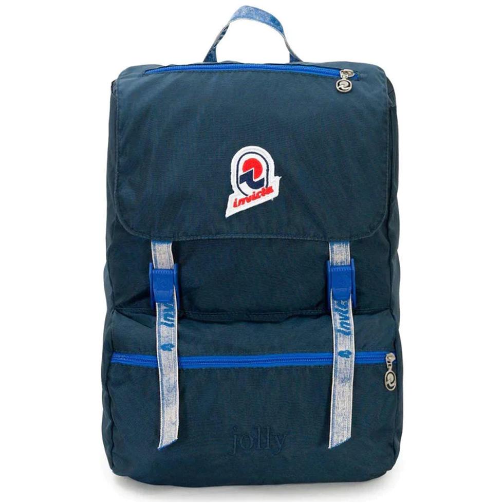 Zaino Jolly Vintage Unisex Blu 206001024 531 BLU INVICTA 