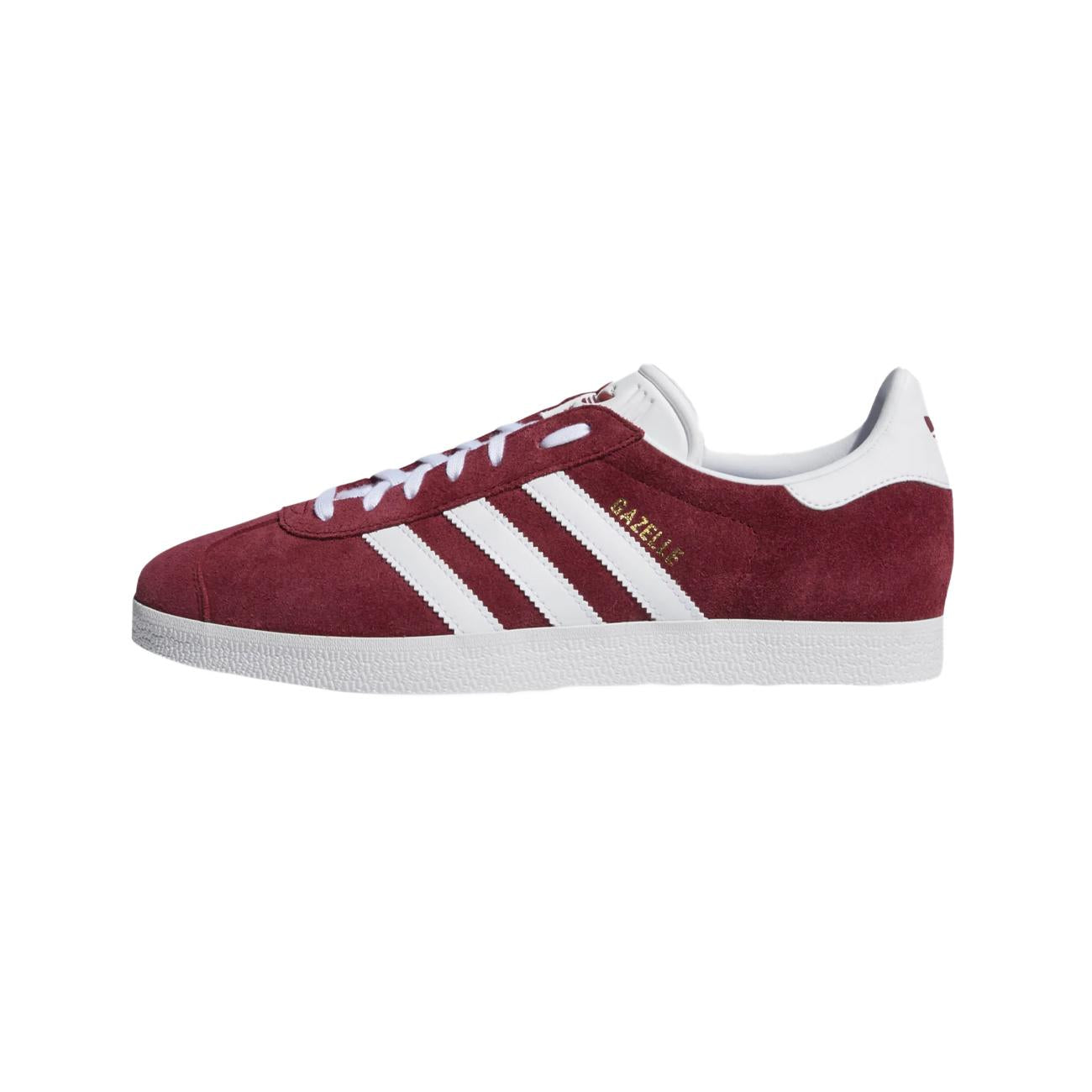 Sneakers Gazelle Unisex Bordeaux White Gold B41645 CBURGU/FTWWHT/GOLDMT ADIDAS 