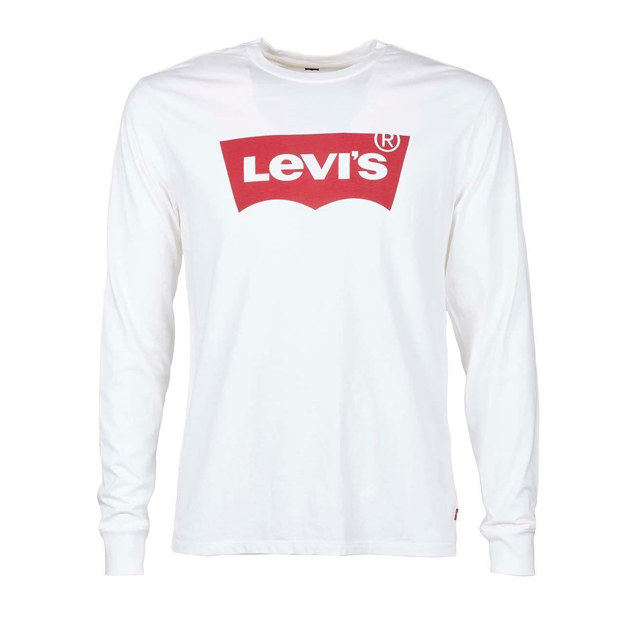 T-Shirt Graphic Tee A Manica Lunga Uomo Bianco Rosso LEVI/36015/0010 BIANCO/ROSSO LEVIS 