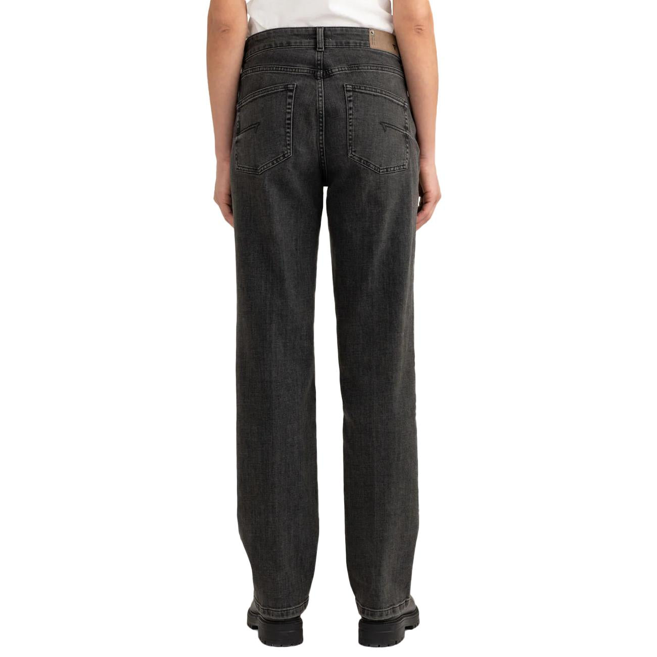 Pantalone Palazzo In Denim Stretch FW25W21PD A0903 DARKGREY FRED MELLO 