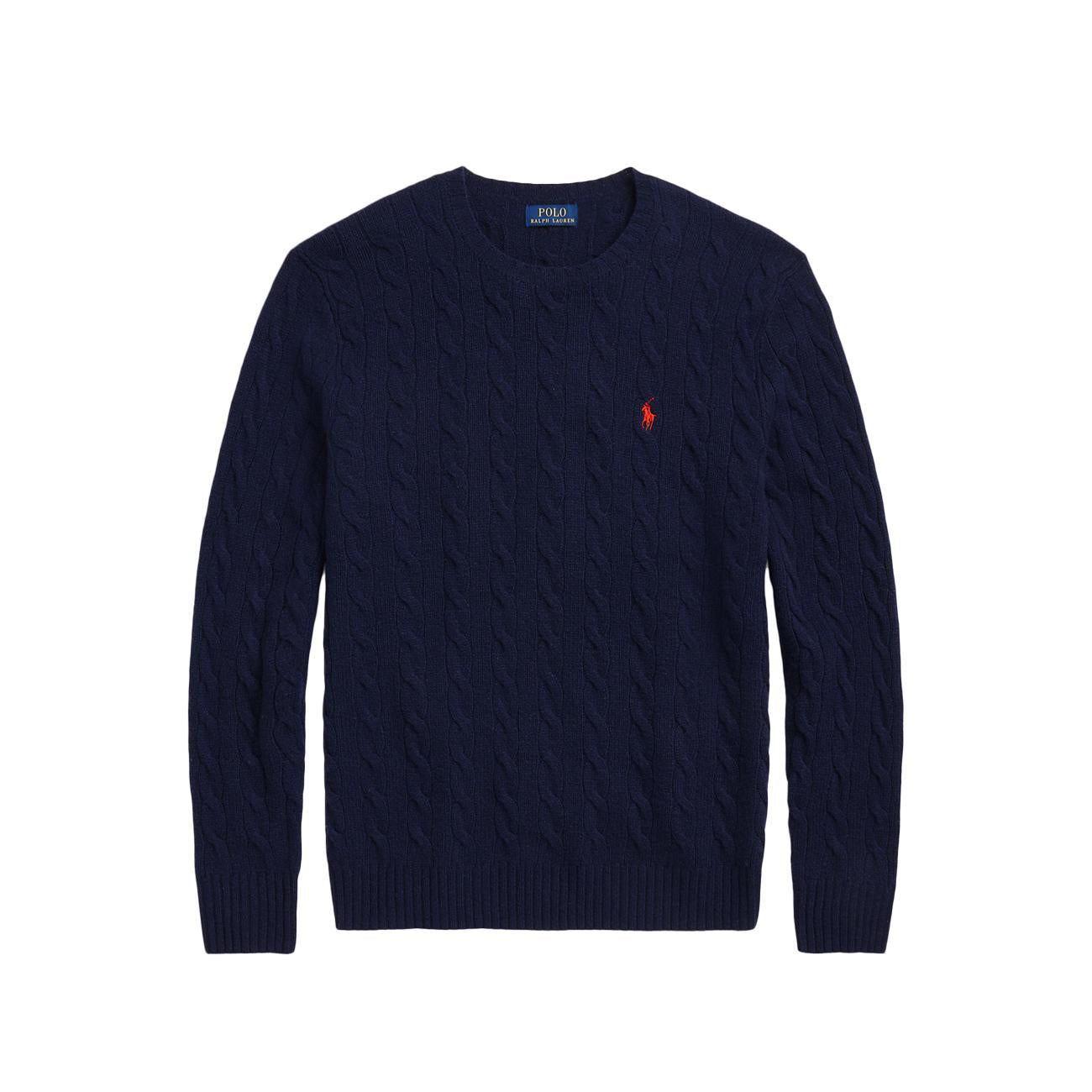 Pull In Lana E Cashmere Uomo Hunter Navy 710876762 002 HUNTER NAVY POLO RALPH LAUREN 
