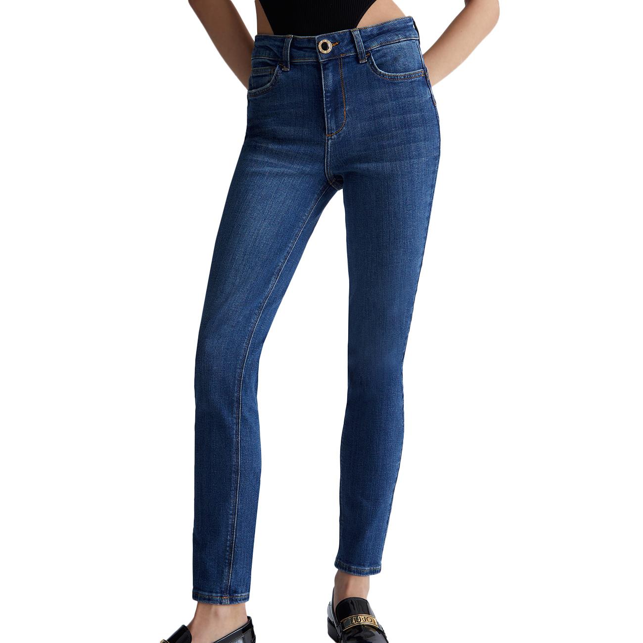Jeans Divine Donna Denim Blu Scuro UF3013DS829 78516 DENIM BLU SCURO LIU JO 