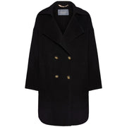 Caban Sartoriale Con Ampio Collo 8081E000162N 033 NERO ELENA MIRO' 