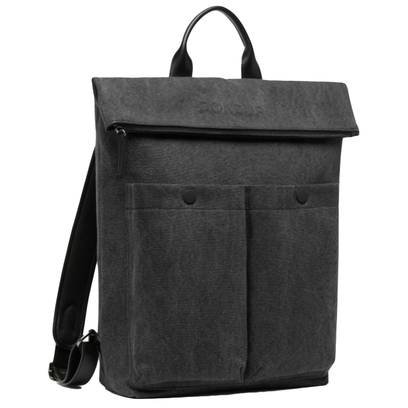 Zaino In Canvas XB300PX0137XXX 999 NERO DONDUP 