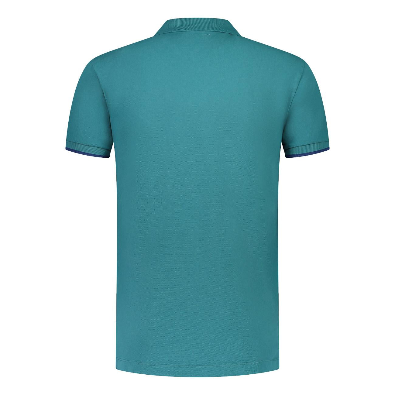 Polo Reactive Dye Uomo Teal Green U800802E2464 T74 TEAL GREEN JACOB COHEN 