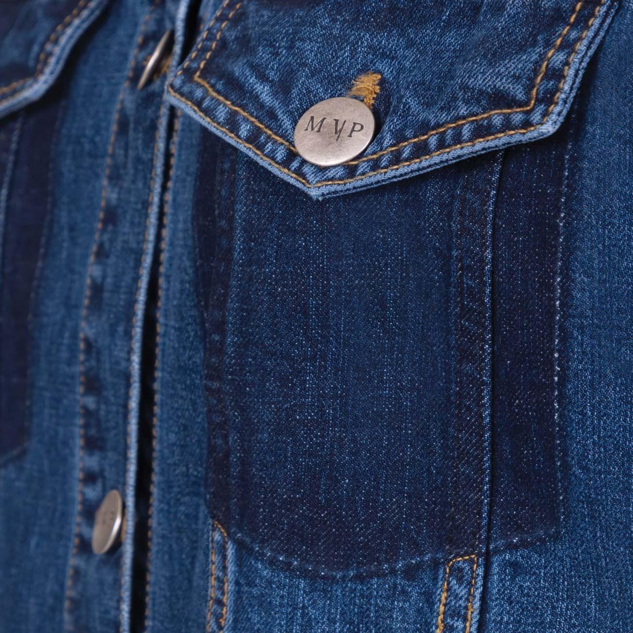 Giacca Marsala Donna Denim Azzurro MVPI3IJ101 0042/DENIM AZZURRO MVP WARDROBE 