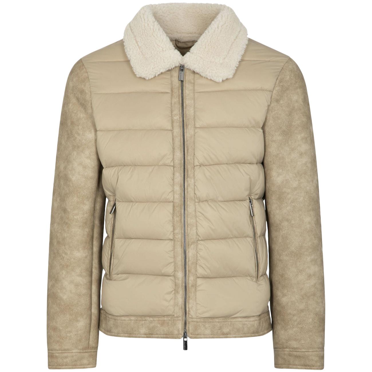 Giubbino Aviatore Combinato MK9940033 BEIGE MARKUP 