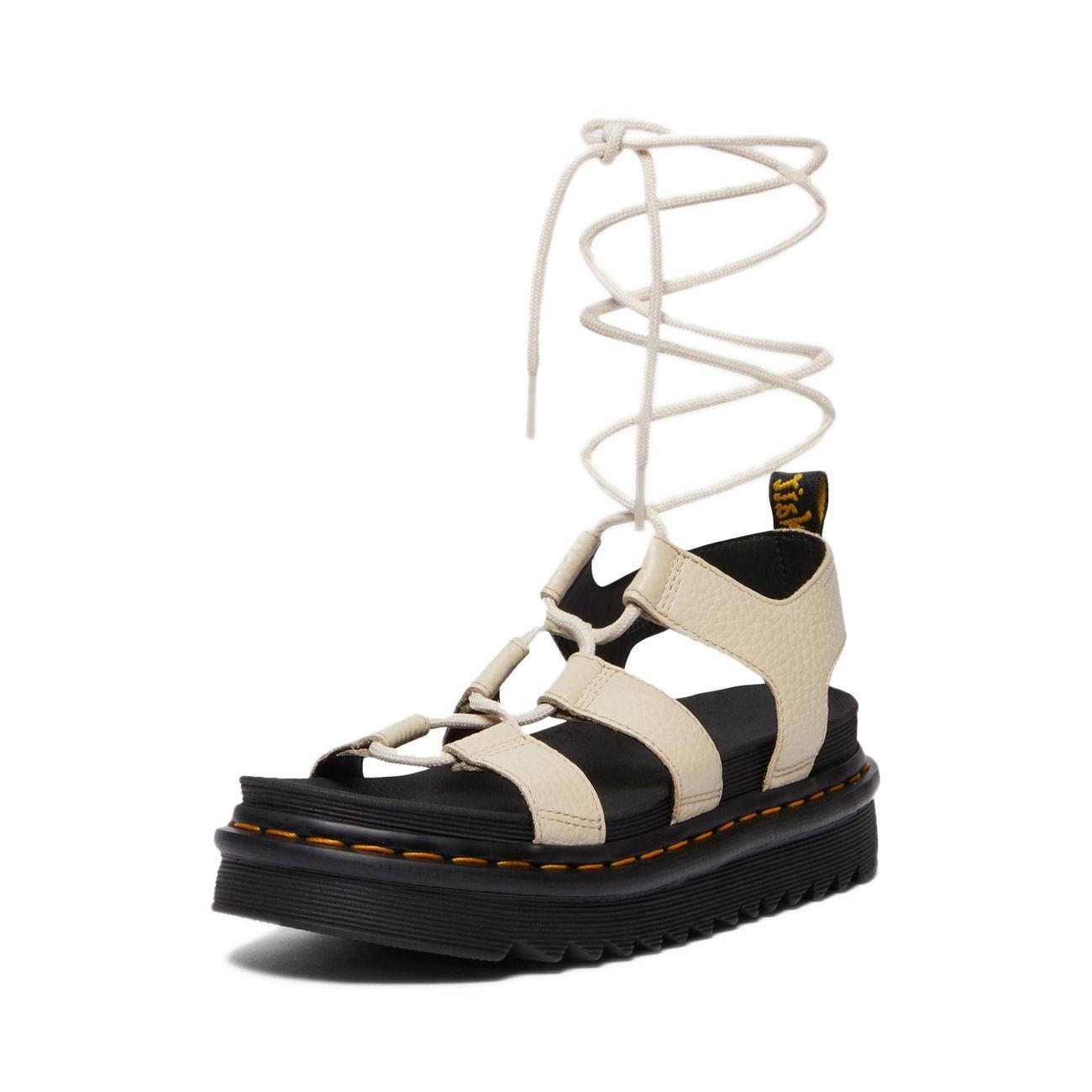 SANDALI NARTILLA DRMARTENS 30764292 PARCHMENT BEIGE MILLED NAPPA DR.MARTENS 