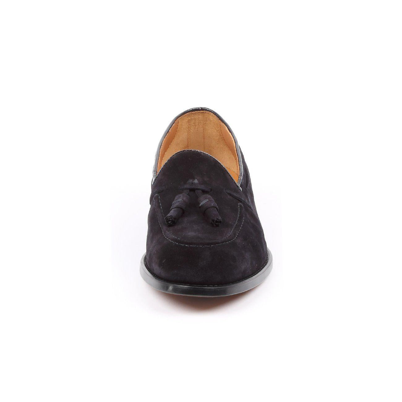 MOCASSINO U.SCAMOSC. C/NAPPINE DOUCAL`S DU2358MILEUF068 NB00 BLU/NERO DOUCAL`S 