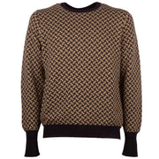 Maglia Girocollo In Cashmere Con Lama Di Rasoio D2K103 RB62 797+540 DRUMOHR 