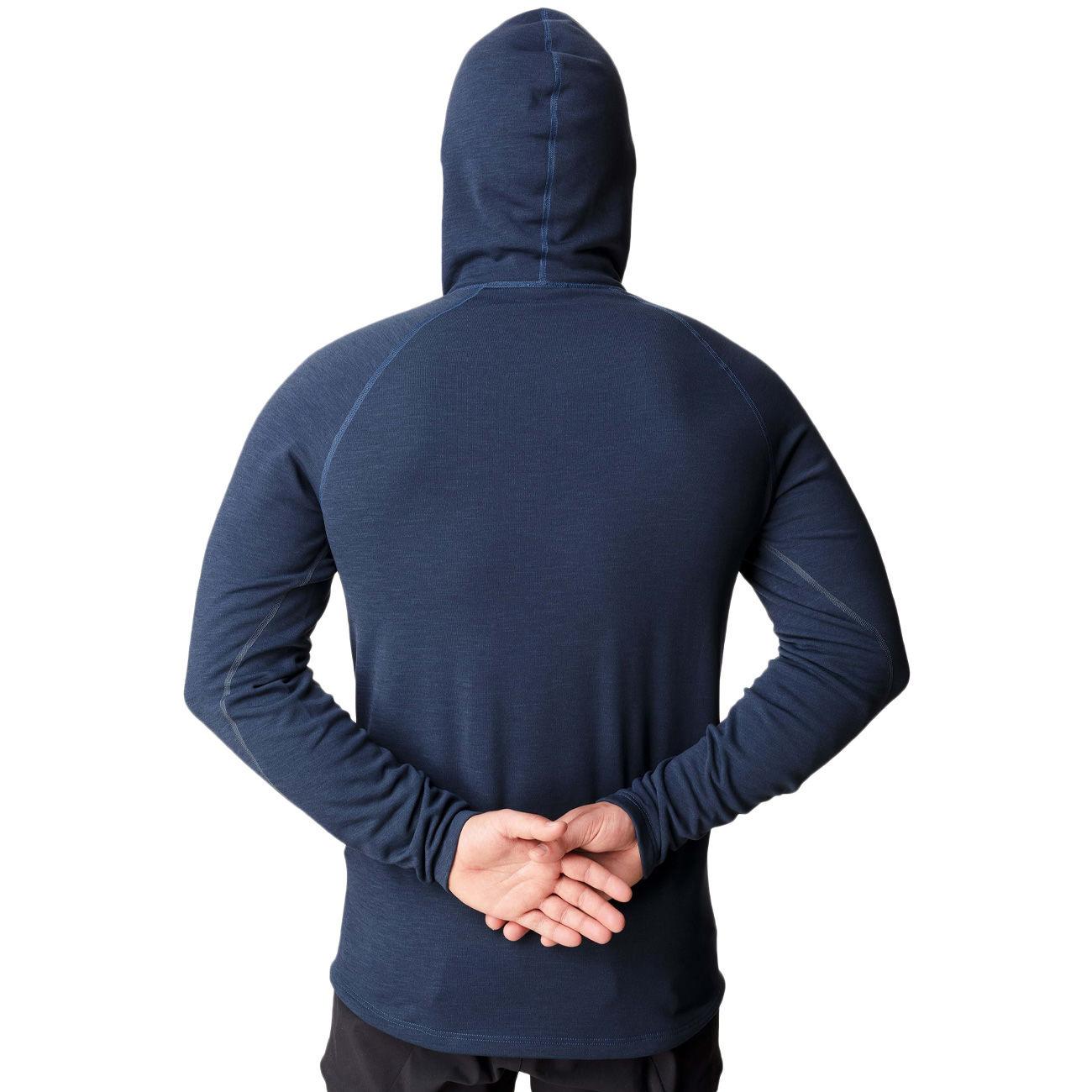 FELPA U. MS OUTRIGHT C/CAPP. F/ZIP HOUDINI 229664 CLOUDY BLUE HOUDINI 