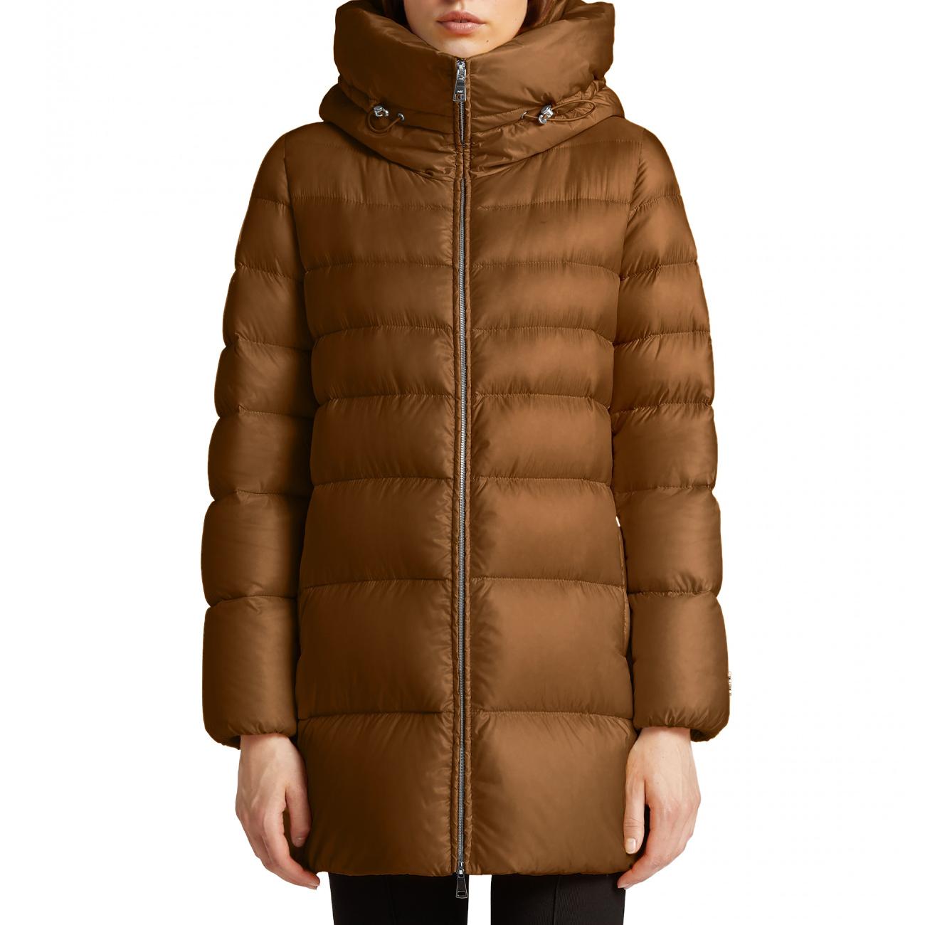 Giacca Imbottita Lunga Donna Wood 6AW226 7691 WOOD ADD 