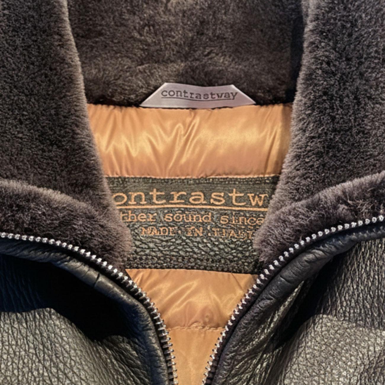 CONTRASTWAY Capospalla Piuma Oca TWIN GOOSE TESTA DI MORO 