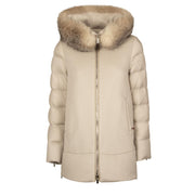 Cappotto Fresia In Lana Con Pelliccia Donna Marmo MODGI300007 U0105 MARMO MOORER 