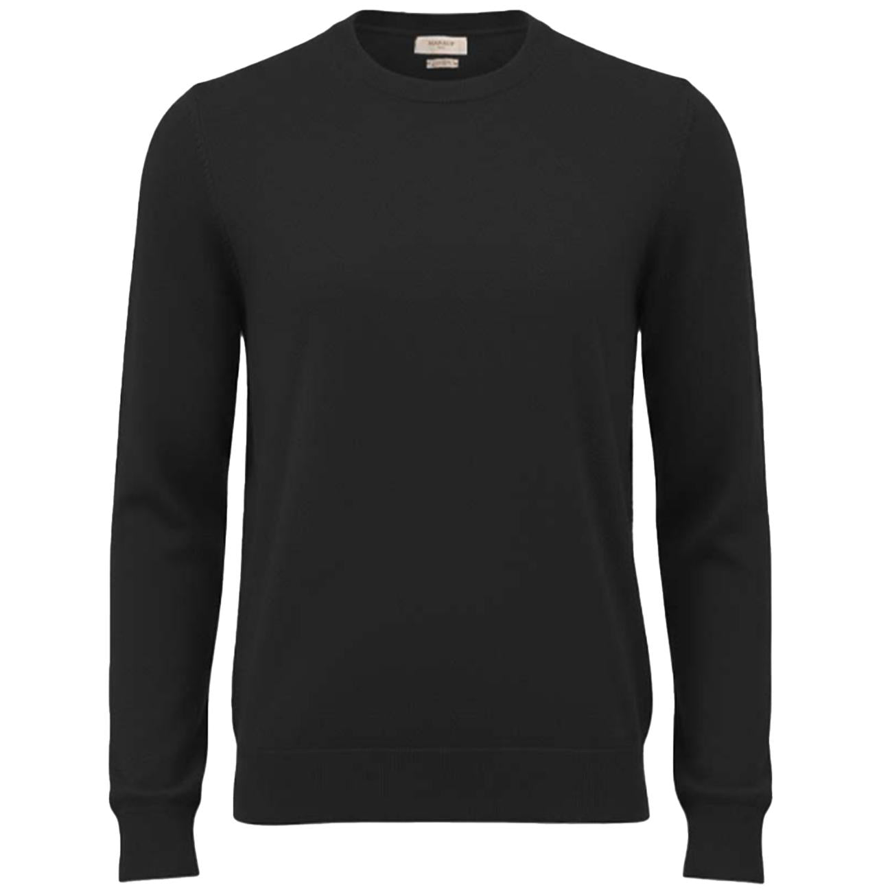 Pullover Girocollo Viscosa Cashmere MK9900113 NERO MARKUP 
